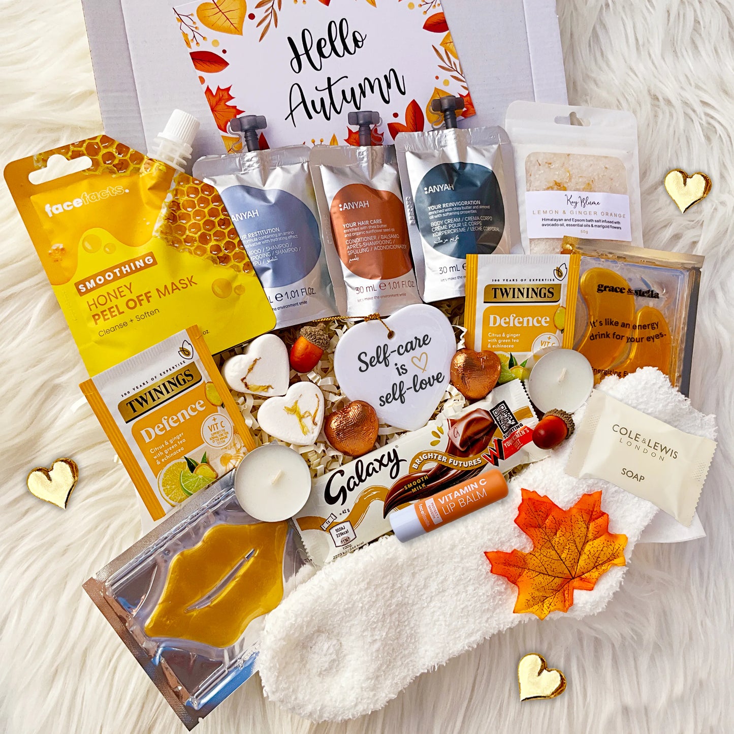 AUTUMN SPA GIFT BOX – Christmas Gift for Her | Birthday Gift | Thank You Gift | Pamper Hamper