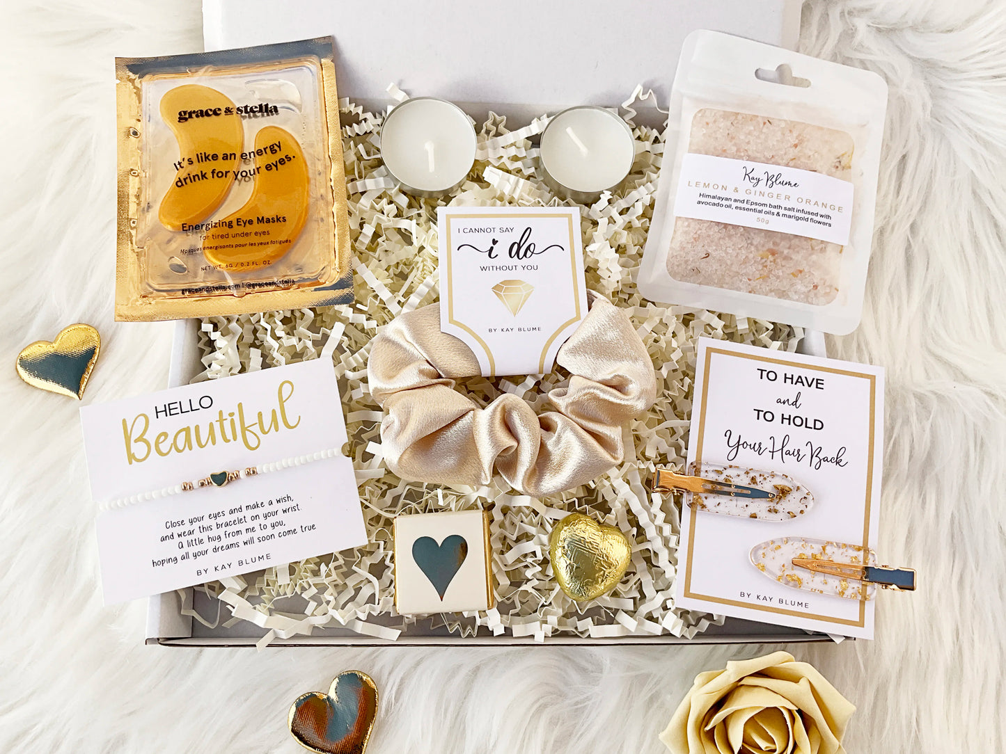Bridesmaid Gift Box | Proposal, Thank You or Wedding Morning Gift | Personalised Pamper Box