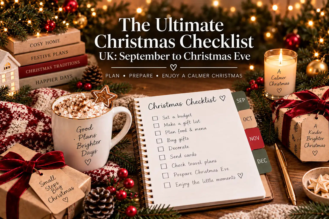 Christmas checklist UK from September to Christmas Eve