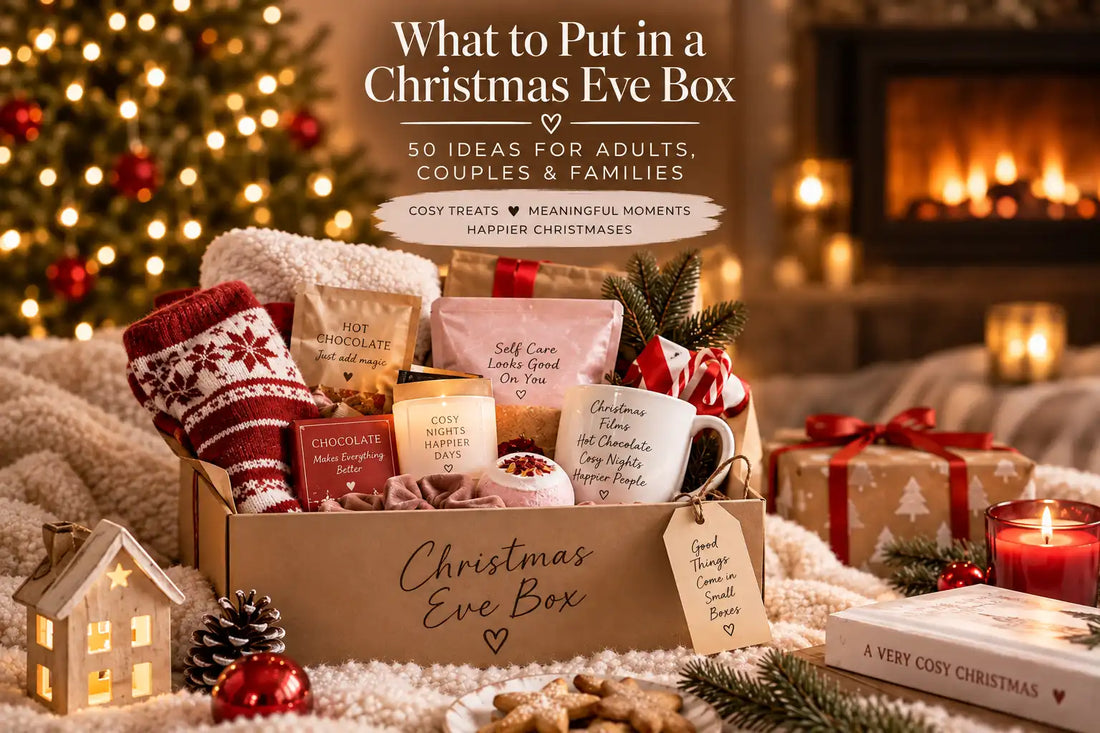 Christmas Eve box ideas for adults couples and families