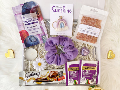 CHRISTMAS HAMPER | Daisy Spa Gift Box - Lavender (Letterbox Size)