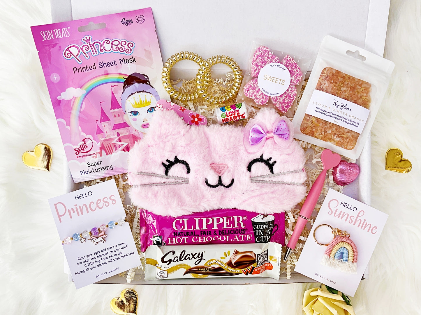 christmas hamper | little girl pamper gift box (letterbox size)