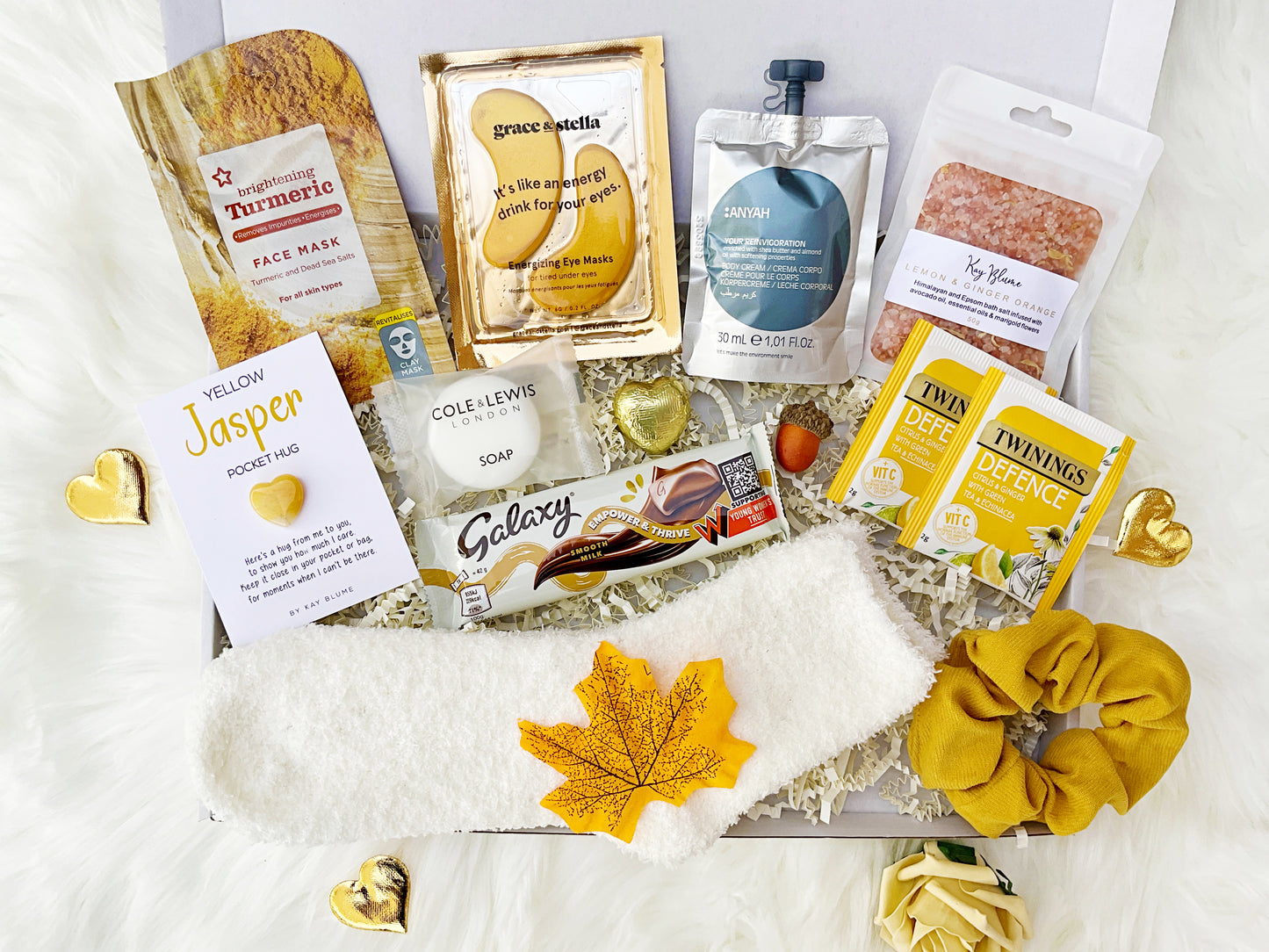 christmas hamper | autumn hug in a box - self care (letterbox size)