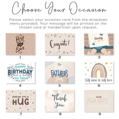 Men’s Gift Box | Birthday, Self Care & Relaxation Hamper for Him | Thinking of You or Thank You Gift