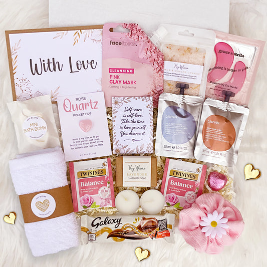Hug in a Box | Birthday Gift for Her | Self Care Box | Thinking of You Gift | Pregnancy Gift Box
