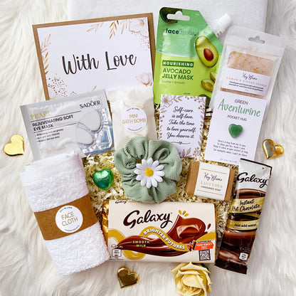 Hug in a Box | Birthday Gift for Her | Self Care Box | Thinking of You Gift | Pregnancy Gift Box