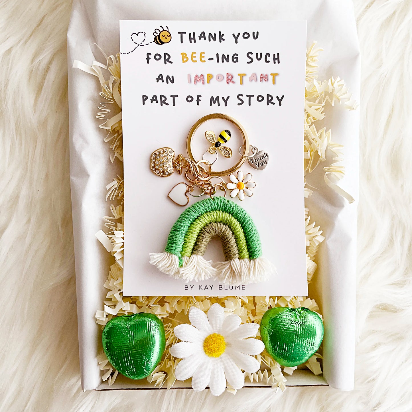 Teacher Keepsake Gift | Thank You Gift for Teacher or Teaching Assistant | Mini Letterbox Gift | End of Term Appreciation Present