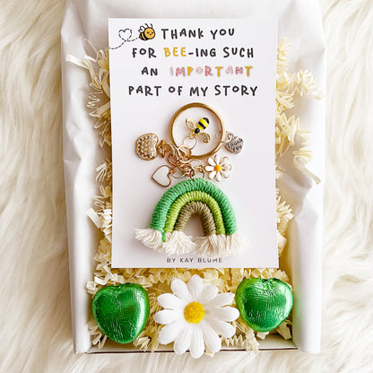 Teacher Keepsake Gift | Thank You Gift for Teacher or Teaching Assistant | Mini Letterbox Gift | End of Term Appreciation Present