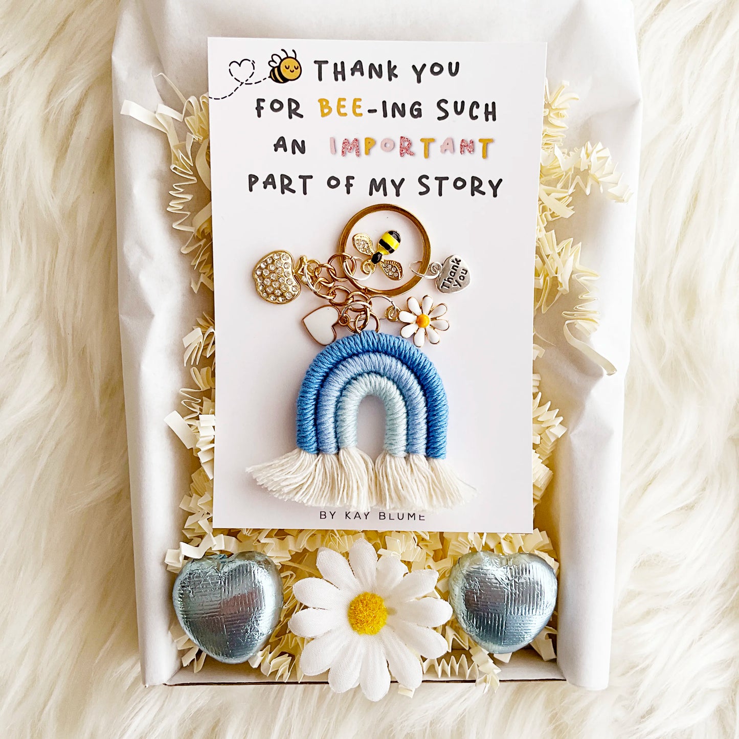 Teacher Keepsake Gift | Thank You Gift for Teacher or Teaching Assistant | Mini Letterbox Gift | End of Term Appreciation Present