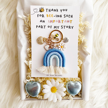 Teacher Keepsake Gift | Thank You Gift for Teacher or Teaching Assistant | Mini Letterbox Gift | End of Term Appreciation Present